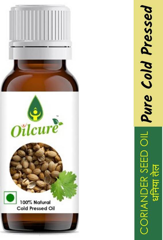 oilcure Coriander Seed Oil Cold Pressed Coriander Seed Oil PET Bottle