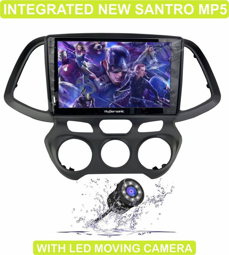 Hypersonic INTEGRATED NEW SANTRO MP5 Smart Car Stereo Car Stereo Price