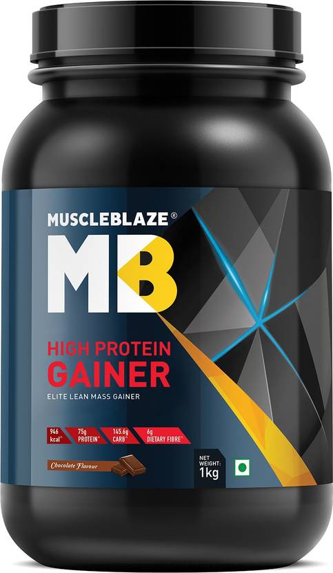 high protein gainer muscleblaze