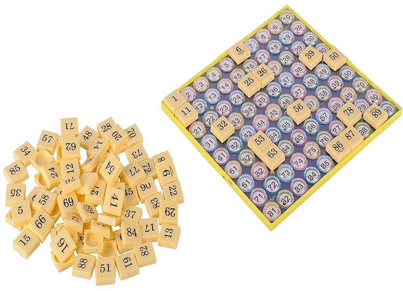 Sanchi Creation Housie Game with 24 Reusable Cards Family Game(Bingo