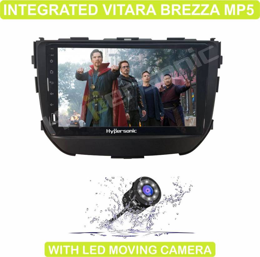 Hypersonic Smart Car Stereo 9'INCH FULL HD DISPLAY FRONT USB PORT Car