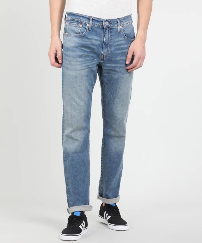 LEVI'S 502 Tapered Fit Men Blue Jeans - Buy LEVI'S 502 Tapered Fit Men Blue  Jeans Online at Best Prices in India 