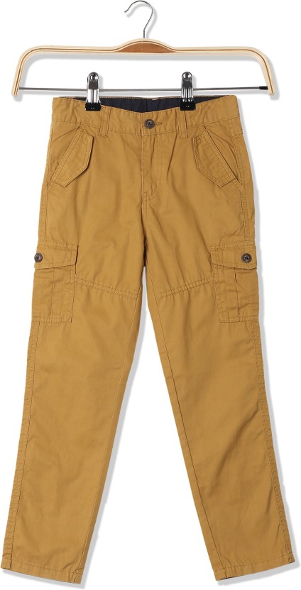 Cherokee Boys Solid Flat Front Trousers