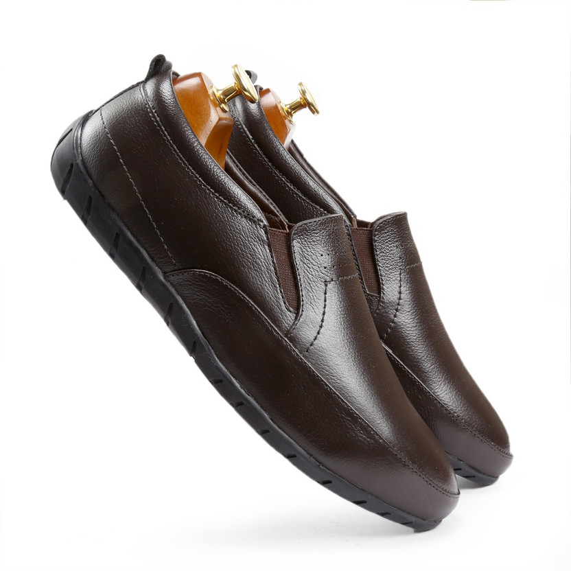 bacca bucci Men Genuine Leather Brown 