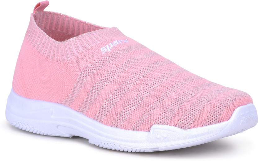 Sparx Women SL-139 Pink White Walking 