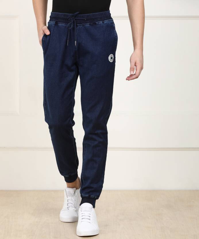 Converse Jogger Fit Men Dark Blue Jeans - Buy Converse Jogger Fit Men Dark Blue  Jeans Online at Best Prices in India 