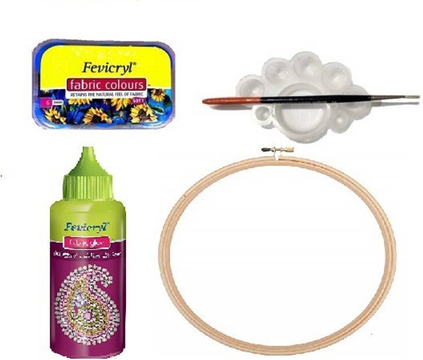 Fevicryl Pidilite Fabric painting Complete Kit Pidilite Fabric