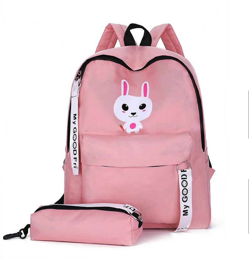 Flipkart.com | KEKEMI SB090_03K Pink School College Travel Backpack ...