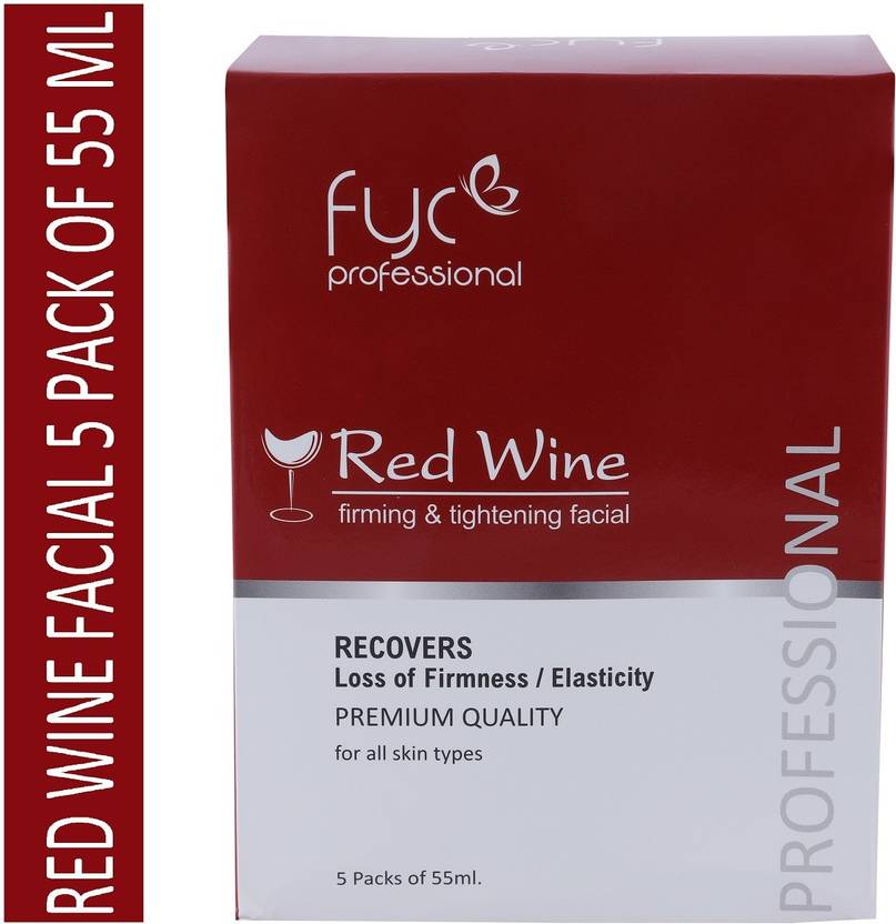 FYC PROFESSIONAL RED WINE FACIAL KIT Price in India, Buy FYC