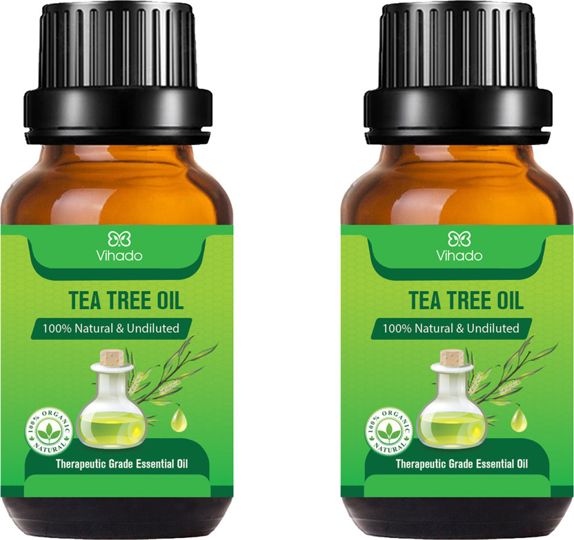 Vihado Tea Tree Essential Oil Essential Oil (10 ml) (Pack of 2)(20 ml)