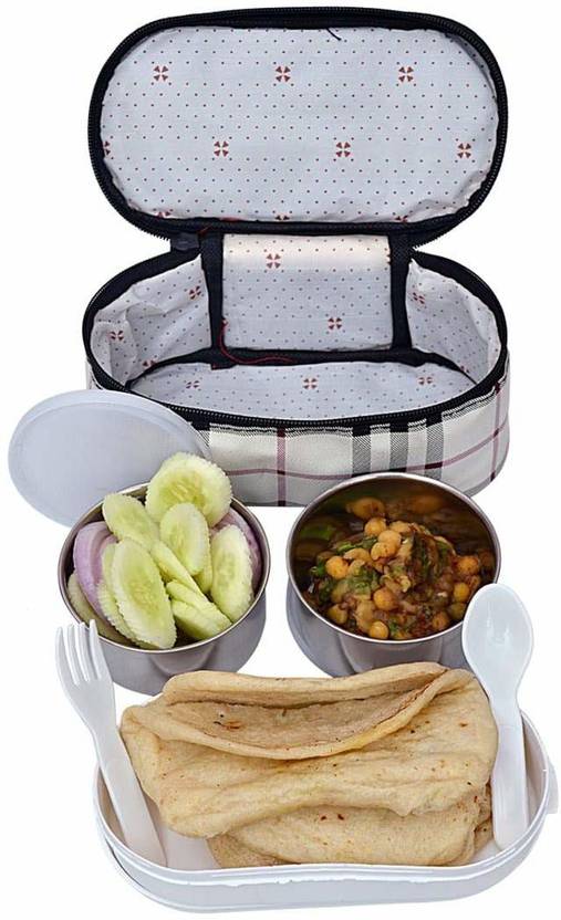 Online Kart Perfect Fresh Lunch Box 3 Containers Lunch Box