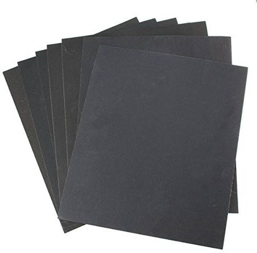 CENTURY Sand Paper Wet or Dry (Black) Set 18 Sheets 1002000 Silicon
