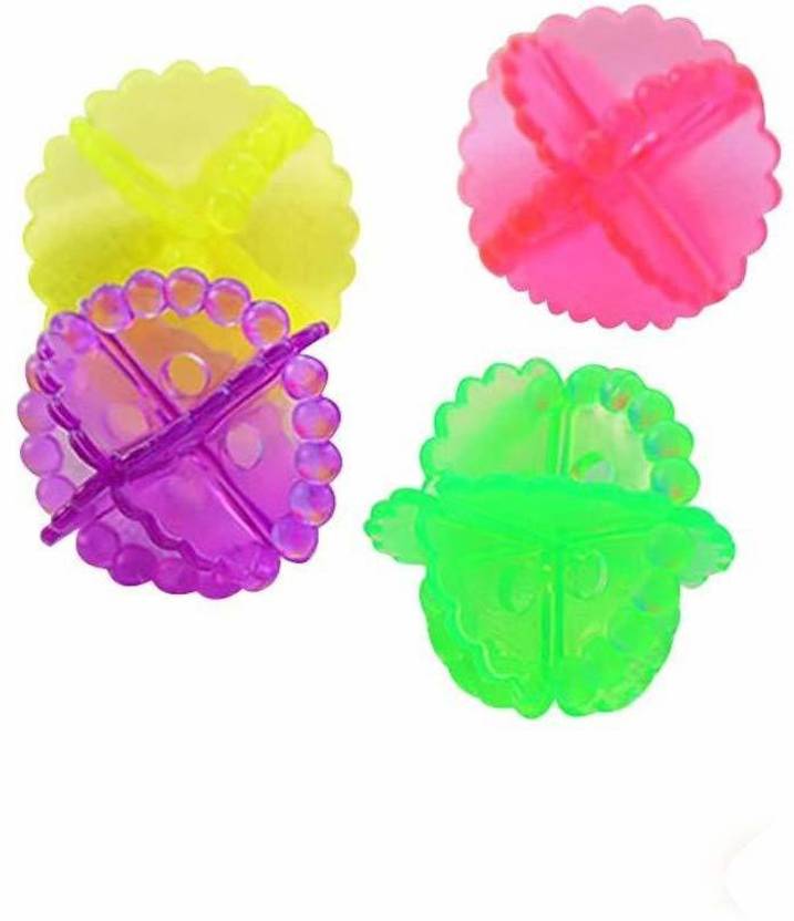 SLOPAWORLD Silicone Laundry Ball Solid Colorful Washing Machine Balls