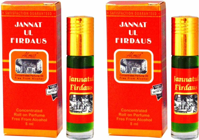 Almas JANNATUL FIRDAUS UAE fascinating fragrance ( PACK OF 2 ) pocket Floral Attar(Floral)