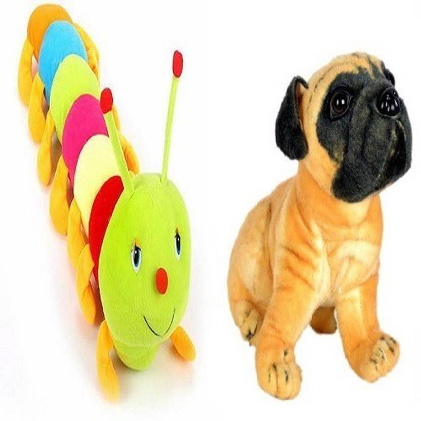 FABBUD pug dog and caterpillar 20 cm pug dog and caterpillar . Buy