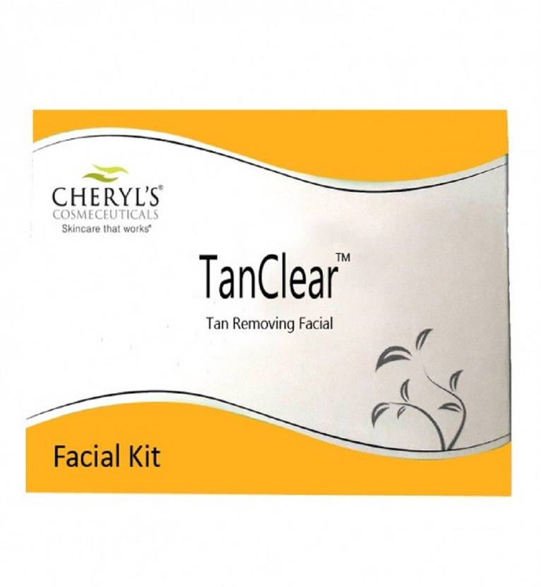 CHERYL'S Tan Clear TAN REMOVING Facial Kit (Set of 20 Sachets) Price