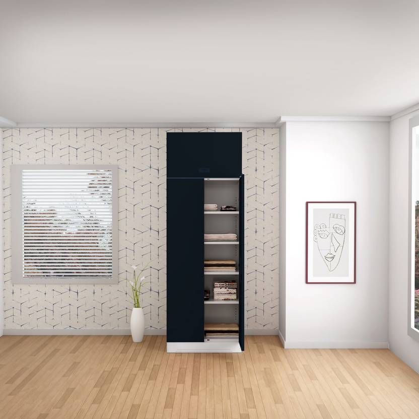 Godrej Interio Slimline 2 Door 4 Shelf Metal Almirah Price in India