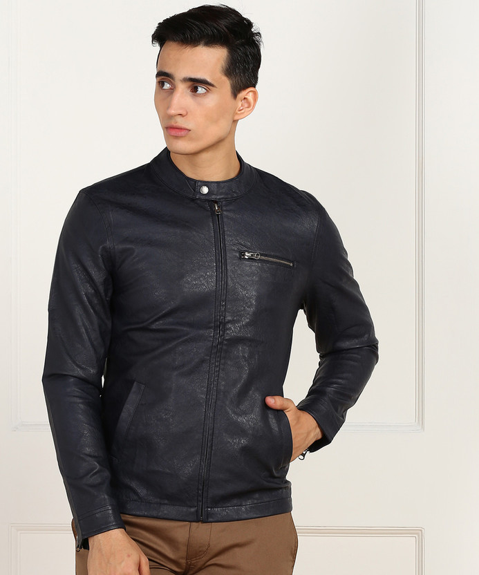 Full Sleeve Textured Men Jacket 