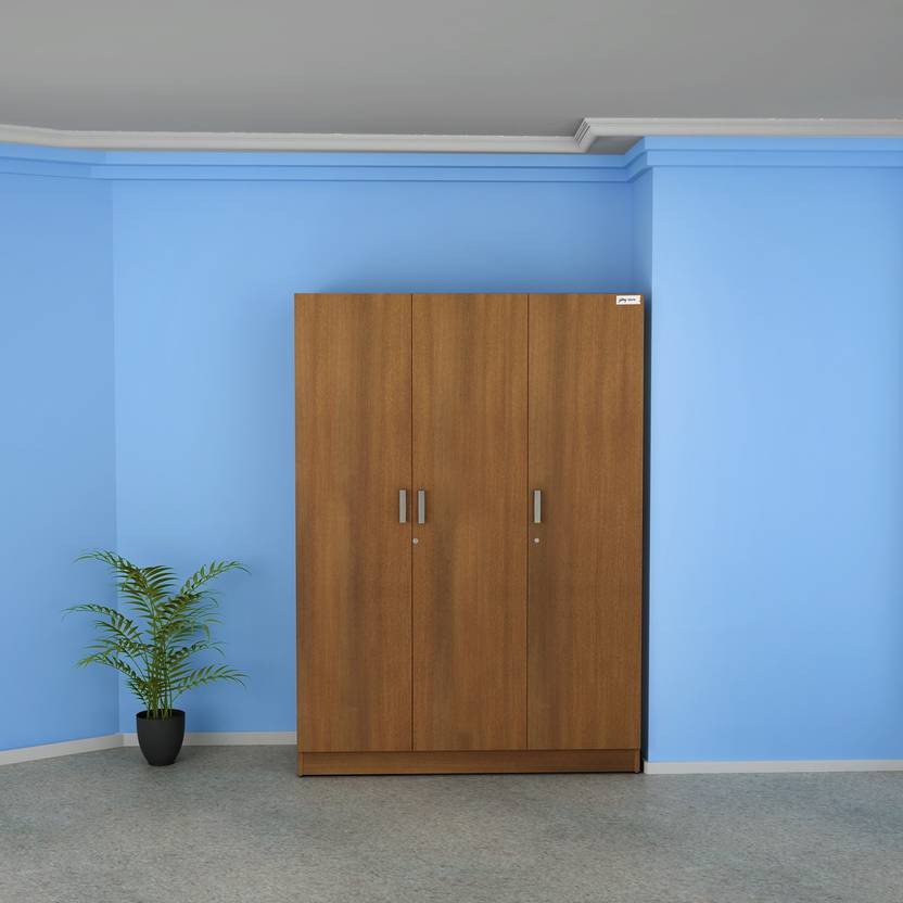 Godrej Interio Adria Engineered Wood 3 Door Wardrobe Price in India
