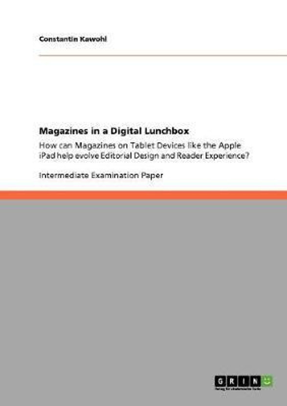 Magazines in a Digital Lunchbox(English, Paperback, Kawohl Constantin)