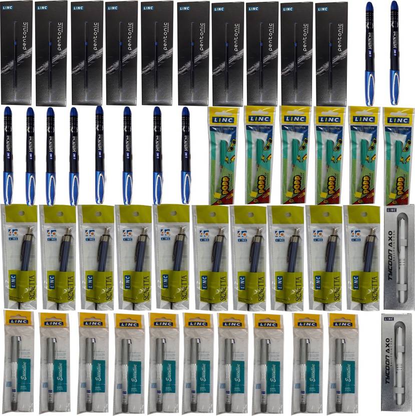 Linc EACH COMBO PACK CONTAINS10 LINC PENTONIC BALL PEN+ 10 LINC