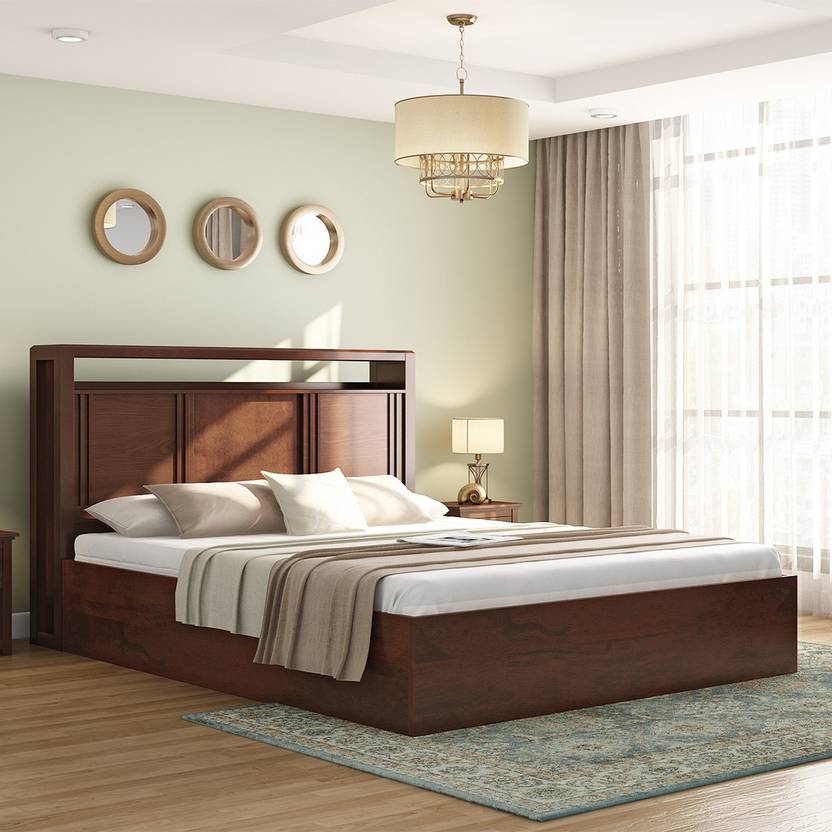 Urban Ladder Dixon Solid Wood King Box Bed Price in India Buy Urban Ladder Dixon Solid Wood