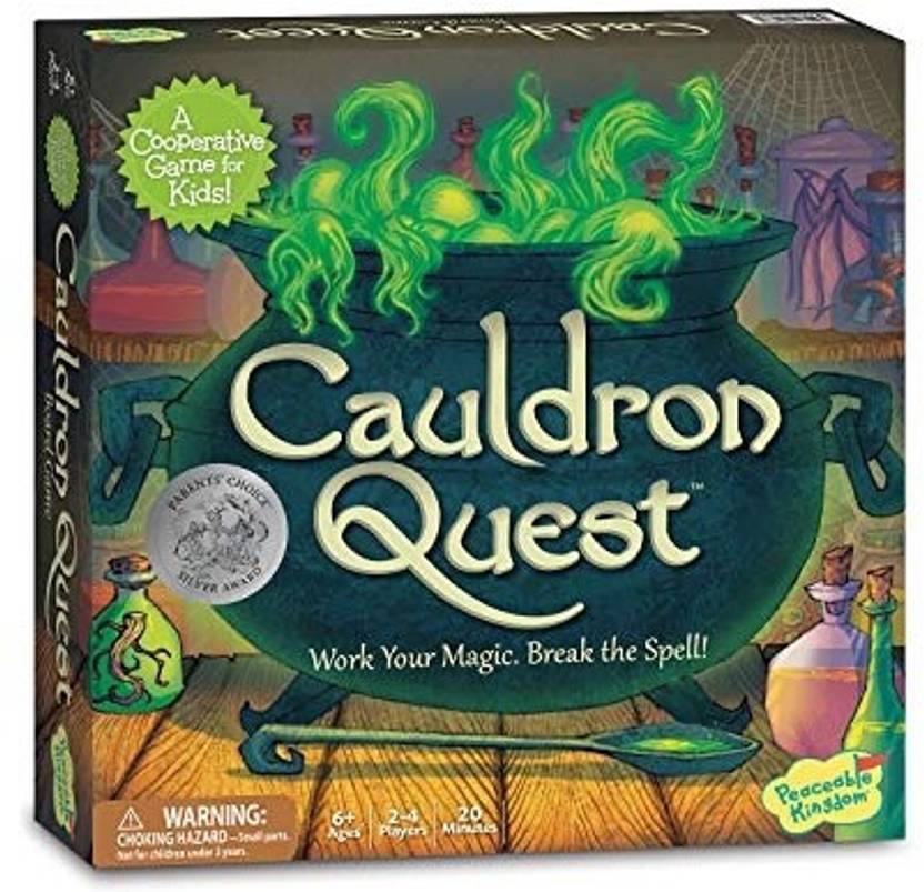 Peaceable Kingdom Cauldron Quest Cooperative Potions And Spells Game