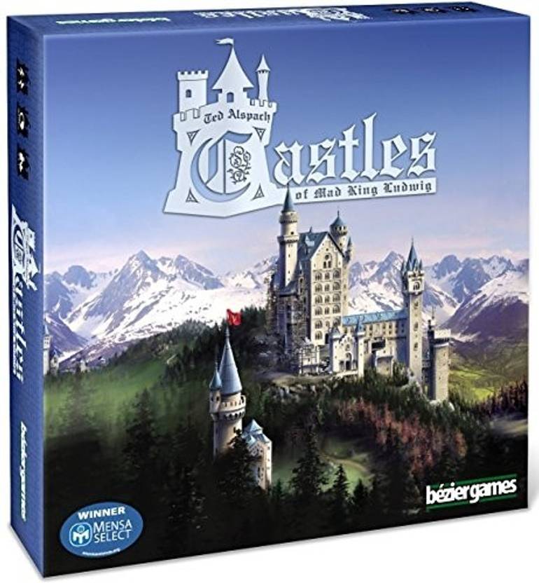 Bezier Games Castles Of Mad King Ludwig Educational Board Games Board Game Castles Of Mad King 