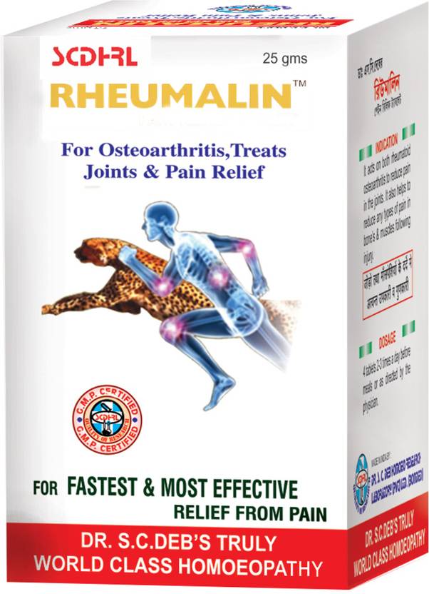 SCDHRL Rheumalin Tablet for Knee Joint Pain Treats Treats General