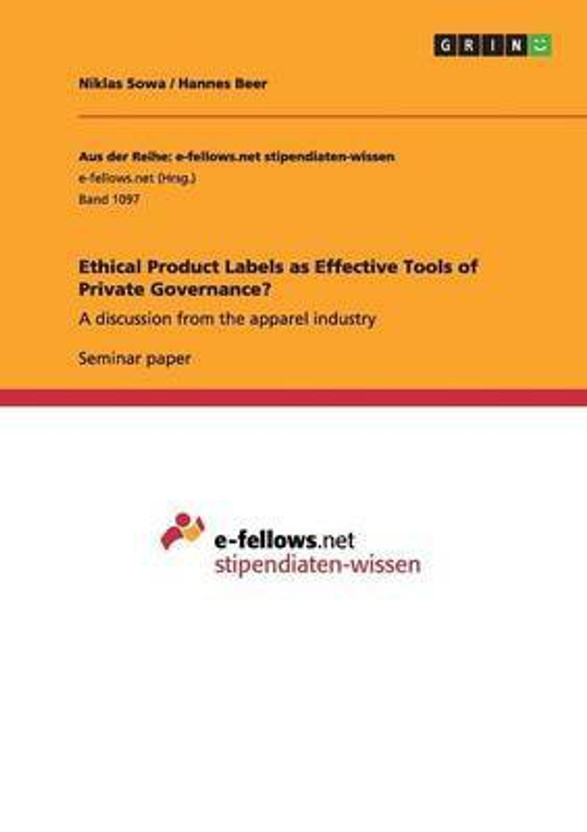 Ethical Product Labels as Effective Tools of Private Governance?(English, Paperback, Sowa Niklas)