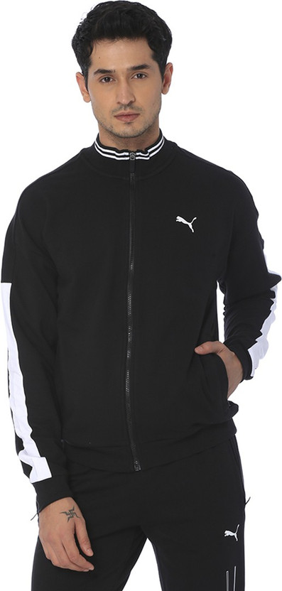 puma full sleeve colorblock men jacket