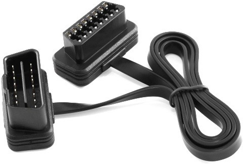 PITZO 16 Pin Male to Female Extension-Cable Connector for Scanner OBD Interface