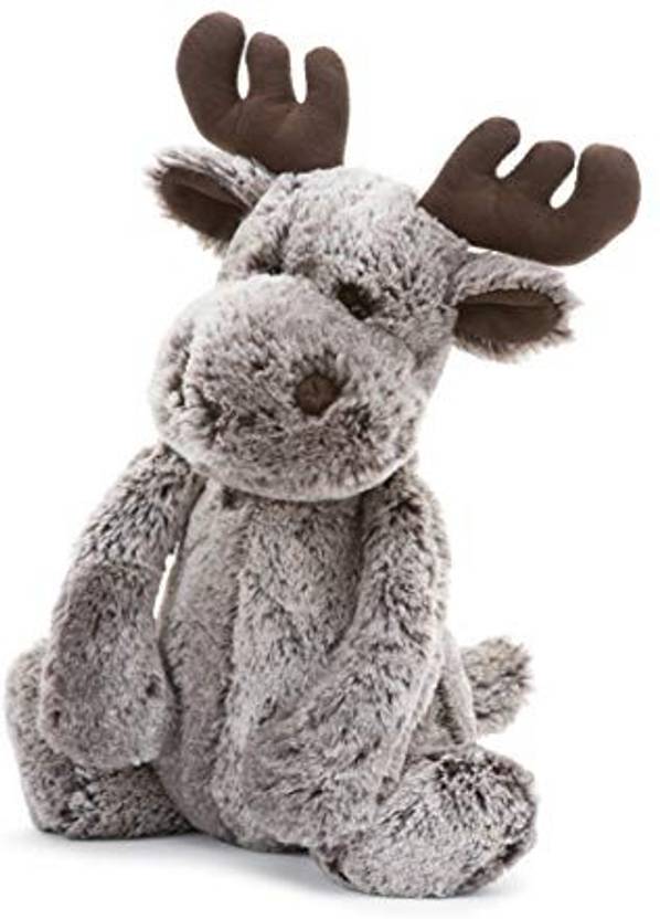 Jellycat Bashful Marty Moose Stuffed Animal Huge 21 Inches 30 cm