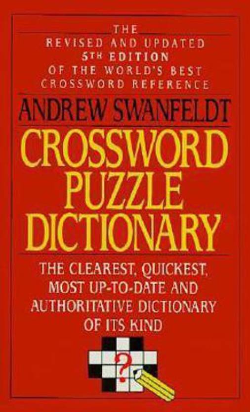 Crossword Puzzle Dictionary Buy Crossword Puzzle Dictionary by