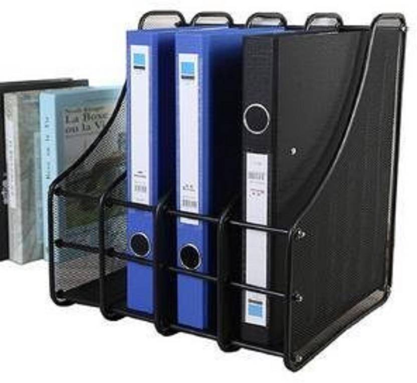 Flipkart com VP STORES 4 Compartments metal file stand file stand