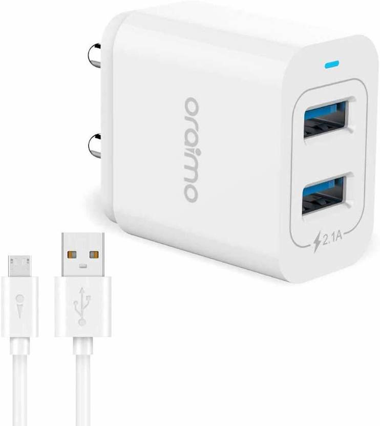 ORAIMO Fast Wall Charger and MicroUSB Cable with MultiProtection 5 A