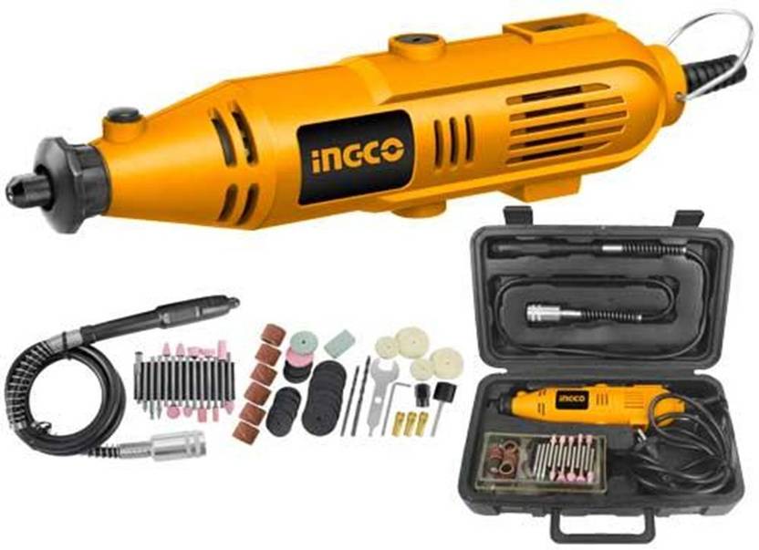 INGCO Mini Die Grinder Rotary Tool Kit with Variable Speed Mini Die