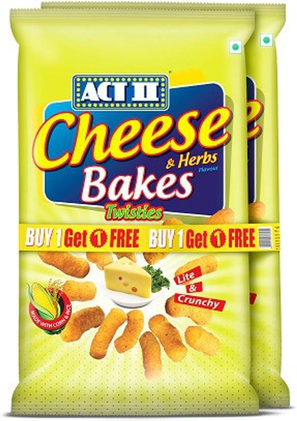 ACT II Bakes Cheese and Herbs Chips Price in India Buy ACT II Bakes