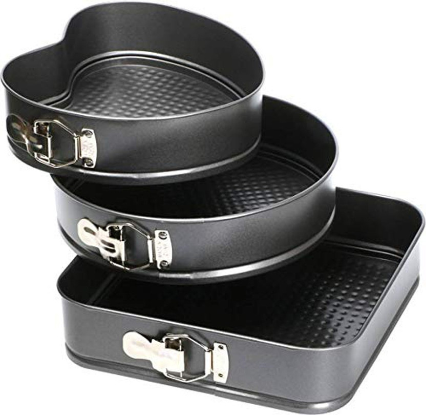 Vidisa Aluminium Cake Mould 3(Pack of 3)