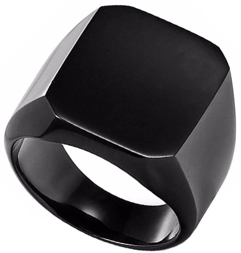 zonne Spanning Accountant NP Black Mat Rings for Men Bands Polished Vintage Style Alloy Cubic  Zirconia Titanium Plated Ring Price in India - Buy NP Black Mat Rings for  Men Bands Polished Vintage Style Alloy