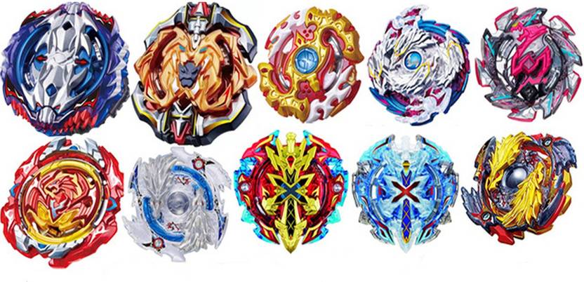 AncientKart Spinning Bey Cho-Z GT Revolution Random Booster Set of 10
