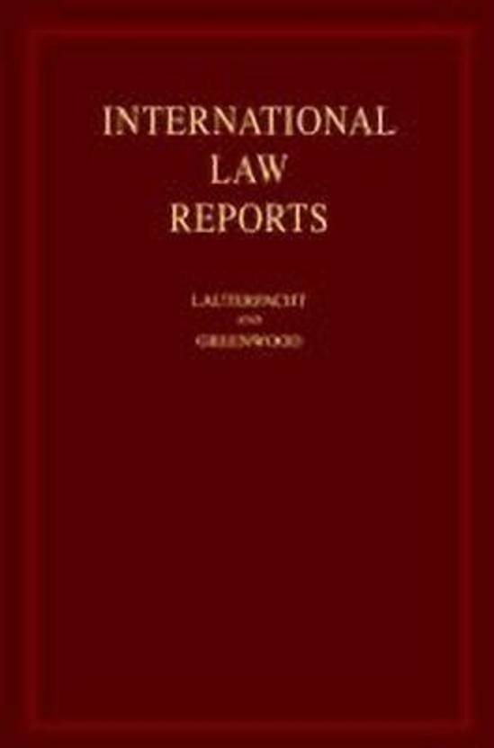International Law Reports Set 190 Volume Hardback Set Buy