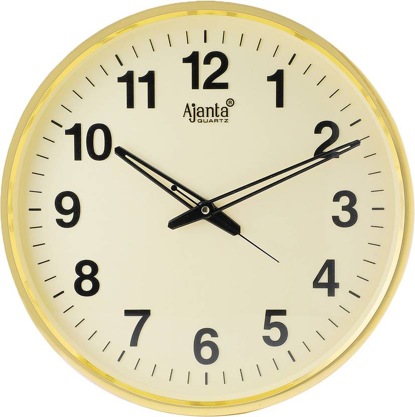 AJANTA Analog 32 cm X 32 cm Wall Clock Price in India Buy AJANTA