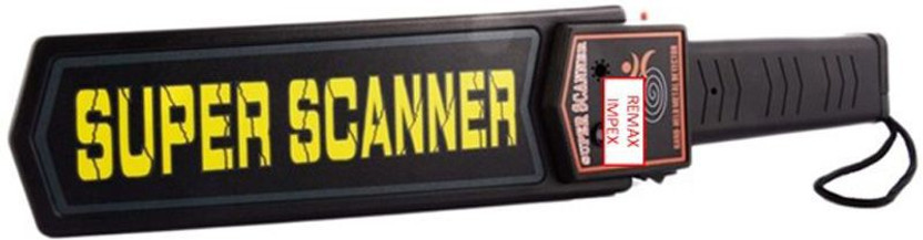 Cpixen Cpixen Metal Detector Wand Scanning Tool High Sensitivity Security Scanner Pulse Induction Metal Detector - Flipkart Deal