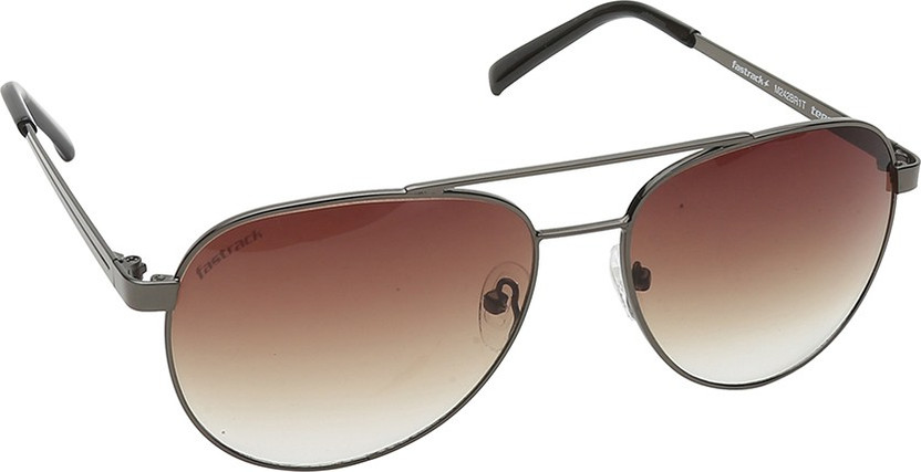 Buy Fastrack Aviator Sunglasses Brown