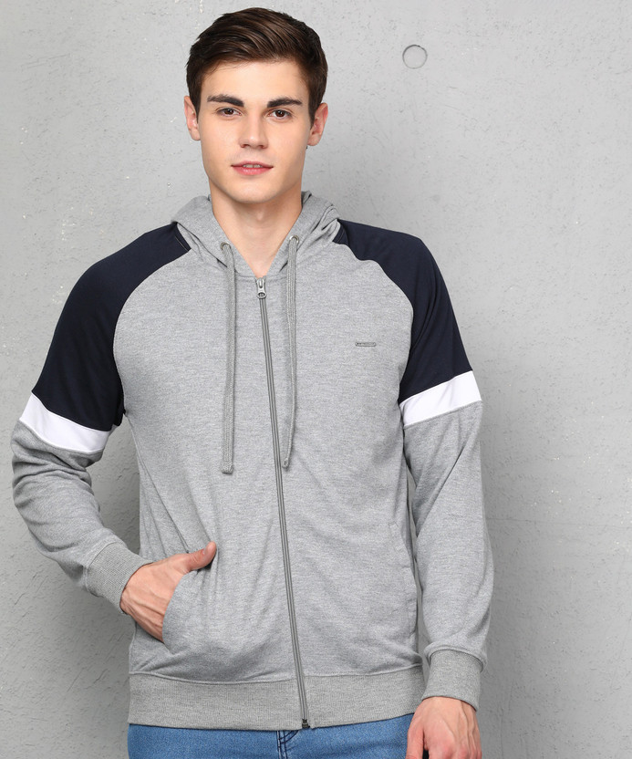 Full Sleeve Solid Men Sweatshirt 