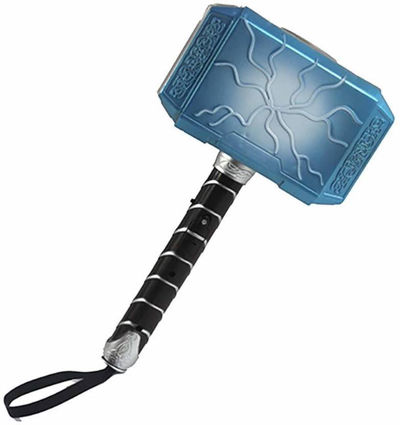 Anvi Avengers Thor Hammer Toy for Kids With Light and Sound Effect