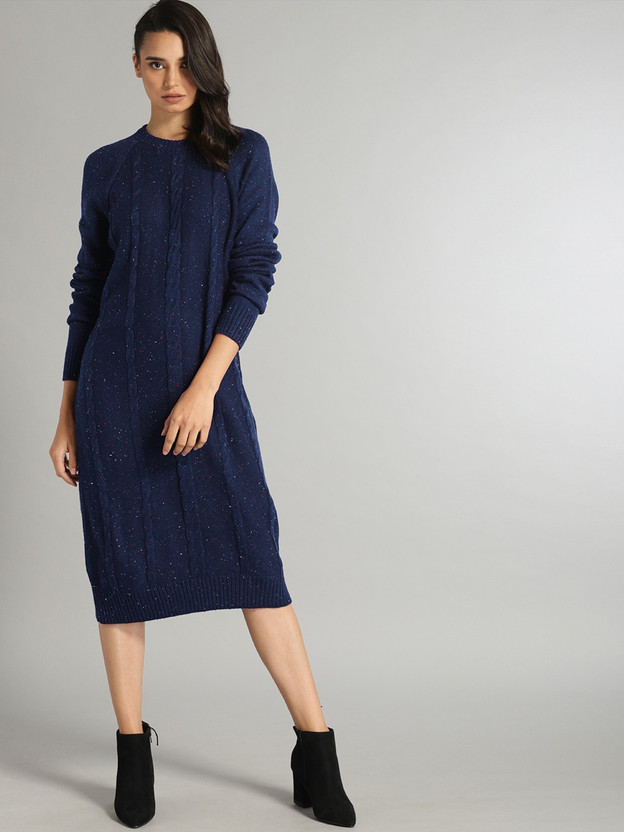 Roadster Women Sweater Dark Blue Dress 