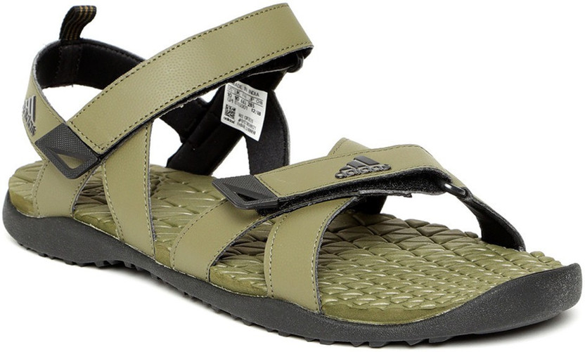 Buy ADIDAS Men Olive Sandals Online at 