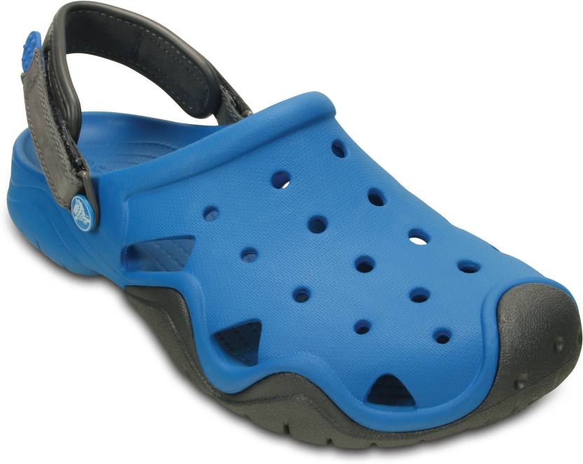 CROCS Swiftwater Clog M Men Blue, Black Clogs - Buy CROCS Swiftwater Clog M  Men Blue, Black Clogs Online at Best Price - Shop Online for Footwears in  India 